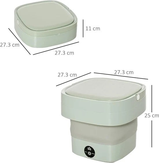 Mini Portable Washing Machine – Compact & Powerful Laundry Washer