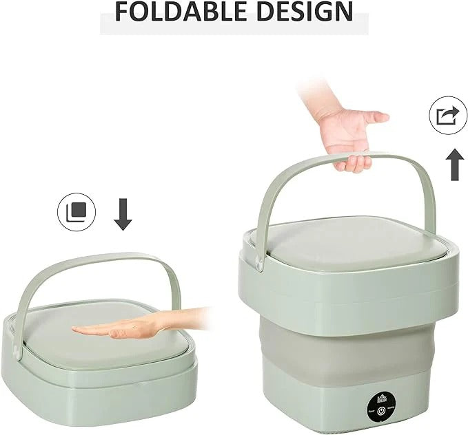 Mini Portable Washing Machine – Compact & Powerful Laundry Washer